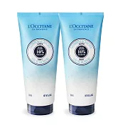 L’OCCITANE 歐舒丹 乳油木保濕去角質美體霜(200ml)X2-期效202506-百貨公司貨