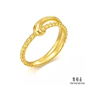 【點睛品】擁抱夢想 黃金戒指_計價黃金(港圍15號)