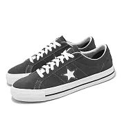 Converse 休閒鞋 One Star Pro 男鞋 水泥灰 麂皮 低筒 復古 A08482C