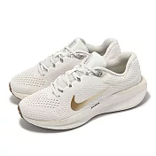 Nike 慢跑鞋 Wmns Air Winflo 11 女鞋 米白 金 緩震 回彈 運動鞋 FJ9510-003