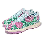 Nike 籃球鞋 LeBron XXI PRM EP 21 Grandma’s Couch 男鞋 花 LBJ FV7276-401 26.5cm BLUE/GREEN