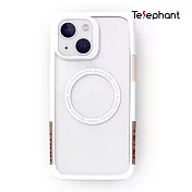 太樂芬 iPhone15 Plus EPI 水波紋抗汙防摔手機殼 白焦糖奶茶