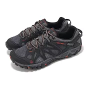 Merrell 戶外鞋 All Out Blaze Aero Sport 男鞋 黑 紅 抓地 黃金大底 越野 ML65105