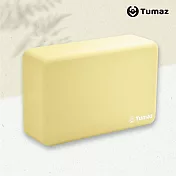 【Tumaz月熊健身】EVA圓角瑜珈磚 50D高密度  文心黃