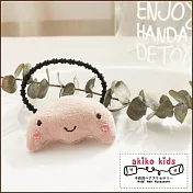 【akiko kids】微笑小水母造型兒童髮圈 -粉藕色