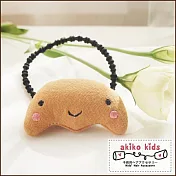 【akiko kids】微笑小水母造型兒童髮圈 -栗子黃