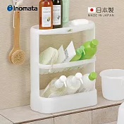 【日本inomata】日本製浴室盥洗用品三層置物架