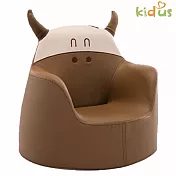 【KIDUS】兒童小沙發 可愛動物小沙發 多款可選 咖啡牛