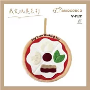 【藏食玩具系列】蕈菇鮮蝦Pizza - 耐咬耐磨玩具 V-PET 玩偶