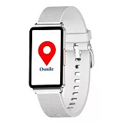 Osmile ECG400S 心率 壓力 血氧 智慧健康管理手錶 時尚銀