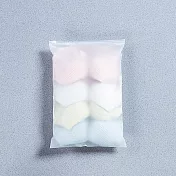 E.City 多功能旅行衣物霧面防水密封收納袋10件組(小款) 透明
