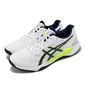 Asics 排球鞋 GEL-Tactic 12 男鞋 白 藍 吸震 室內運動 羽排鞋 亞瑟士 1071A090103