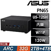 ASUS PN65 (Ultra 5-125H /32G/2TB+4TB SSD/W11P)