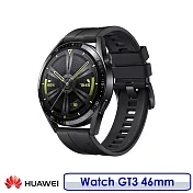 【送玻璃保貼】Huawei Watch GT3 46mm 活力款 黑色