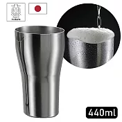 【Made in Tsubame】 日本製燕三條不鏽鋼啤酒杯 440ml