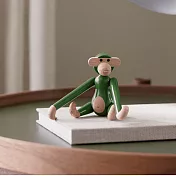 Kay Bojesen Monkey Mini 木頭迷你猴 （復古綠）