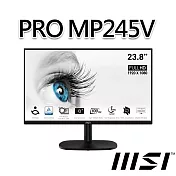 msi微星 PRO MP245V 螢幕(24型/FHD/HDMI/100Hz/VA)