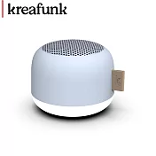 Kreafunk aLIGHT 磁吸式夜燈藍芽喇叭 - 灰藍