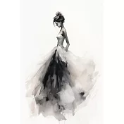 【LAVOD 線上藝廊】藝術微噴油畫40x60cm 無框畫+鋁合金-黑框 藝術掛畫 臥房掛畫 bride 1