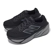 New Balance 慢跑鞋 Fresh Foam X More V5 D 女鞋 寬楦 黑 灰 厚底 運動鞋 NB WMORLK5-D