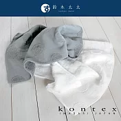 【日本愛媛 KONTEX】SOF 今治水玉點點無撚紗質柔膚毛巾 (亮黃) | 鈴木太太公司貨