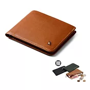 Bellroy Hide & Seek Hi 系列真皮橫式零錢短夾 - 焦糖棕