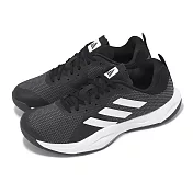 adidas 訓練鞋 Rapidmove Trainer M 男鞋 黑 白 針織 穩定 交叉訓練 運動鞋 愛迪達 HP3287