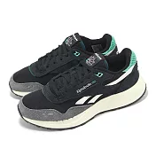 Reebok 休閒鞋 Classic Leather 2400 男鞋 藍 綠 麂皮 拼接 復古 100201137