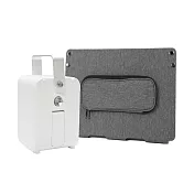 ROOMMI 65W太陽能電板+多功能行動電源供應器│小電寶 白色