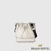 【BRAUN BUFFEL 德國小金牛】台灣總代理 嘉布莉 小水桶包-石灰色/BF838-31-ST