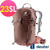 【deuter 德國】TRAIL 23SL 輕量拔熱透氣背包3440424- 葡萄乾