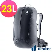 【deuter 德國】AC LITE 23L 網架直立式透氣揹包3420324 - 黑