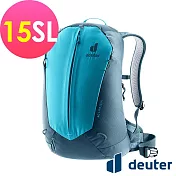 【deuter 德國】AC LITE 15SL 網架直立式透氣背包3420024- 藍