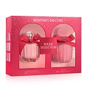 women’secret 胭紅牡丹女性淡香精禮盒(淡香精100ml+身體乳200ml)-贈紙袋