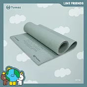 【LINE FRIENDS正版授權】輕量天然橡膠環保瑜珈墊 4.5mm / 台灣製