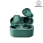 audio-technica 鐵三角 ATH-CKS30TW+ 真無線耳機 綠色