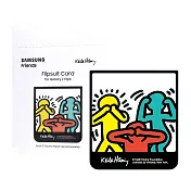 SAMSUNG Galaxy Z Flip6 / Z Flip5 原廠 Keith Haring 聯名感應卡-Photo Photo款 (黃)