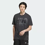 ADIDAS CLG S/S TEE 男短袖上衣-深灰-JG8544 L 灰色