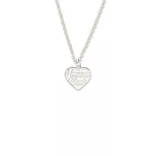 Human Made Heart Silver Necklace 純銀項鍊 飾品 配件 銀色/黑色 HM28GD067 銀色