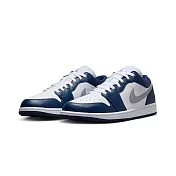 Air Jordan 1 Low Midnight Navy 午夜藍 AJ1 復古 休閒鞋 男鞋 553558-141 US8 午夜藍