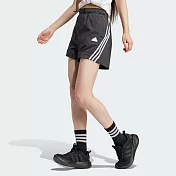 ADIDAS W FI 3S WVN SHO 女休閒短褲-黑-IP1568 XS 黑色