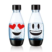 Sodastream 水滴型專用水瓶 500ML 2入(Emoji)