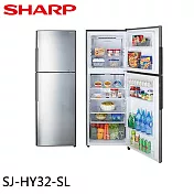 SHARP 夏普 315公升雙門變頻冰箱 SJ-HY32-SL