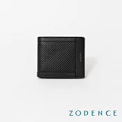 ZODENCE BLUENOTE進口牛皮9卡短夾  黑