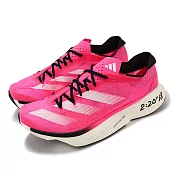 adidas 競速跑鞋 Adizero Adios Pro 3 M 男鞋 女鞋 粉 白 回彈 輪胎大底 愛迪達 IH3808