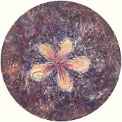 【玲廊滿藝】朱若茵-橙花花果茶30x30cm