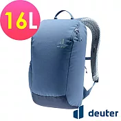 【deuter 德國】StepOut 16L休閒旅遊背包3815123- 深藍