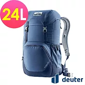 【deuter 德國】WALKER 24L 休閒旅遊後背包3812921- 深藍