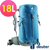 【deuter 德國】TRAIL 18L 輕量拔熱透氣背包3440123- 藍