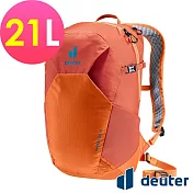 【deuter 德國】SPEED LITE 21L 超輕量旅遊背包3410222- 橘